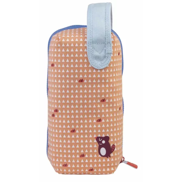 Mallette scolaire avec accessoires Milan Net & Lit 22,5 x 11,5 x 11 cm Corail. SUPERDISCOUNT FRANCE