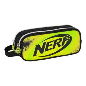 Mallette scolaire Nerf Neon Black Lime (21 x 8 x 6 cm). SUPERDISCOUNT FRANCE