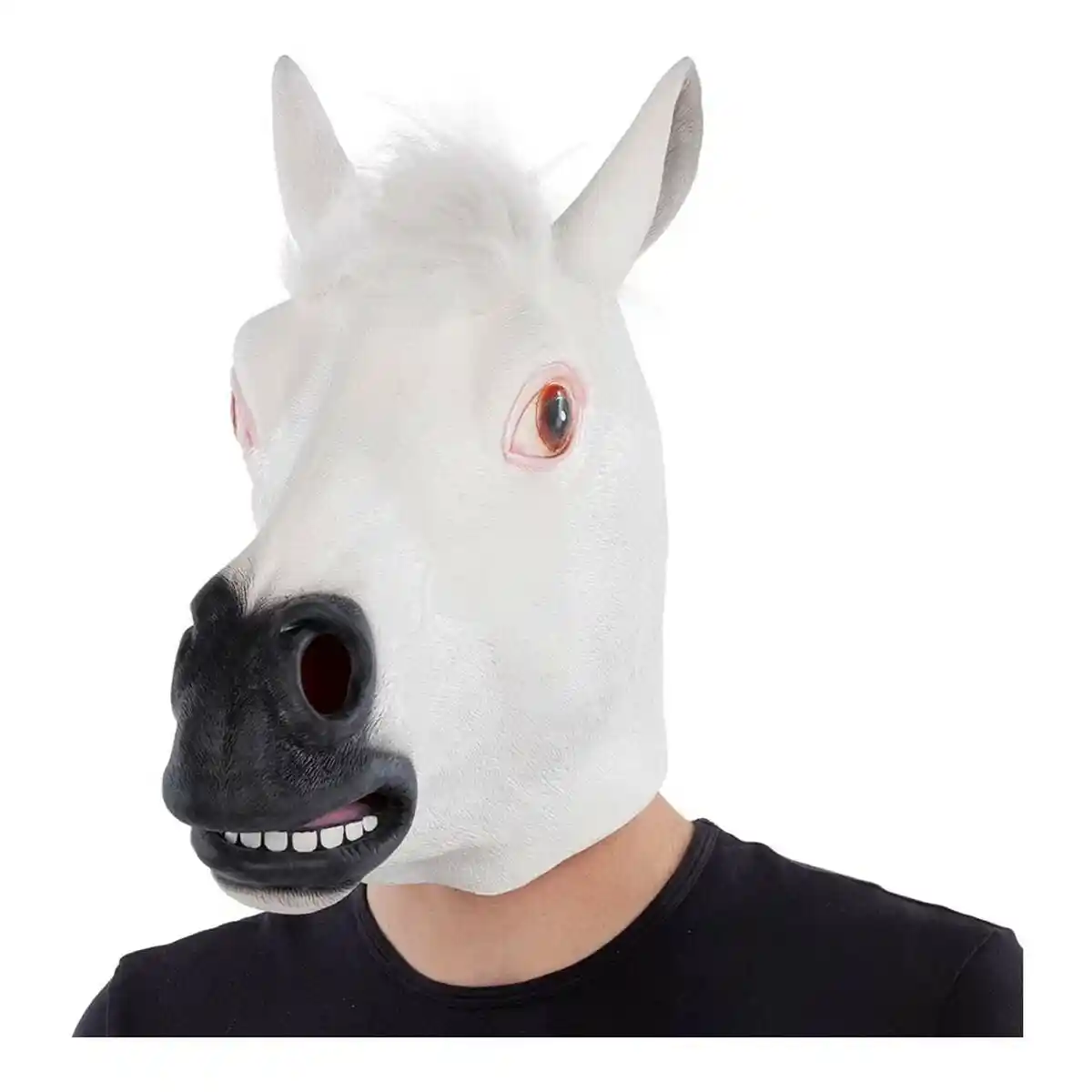 Masque cheval blanc_7778. Découvrez DIAYTAR SENEGAL - Où l'Élégance Rencontre la Variété. Parcourez notre collection et trouvez des trésors cachés qui ajoutent une touche de sophistication à votre vie quotidienne.