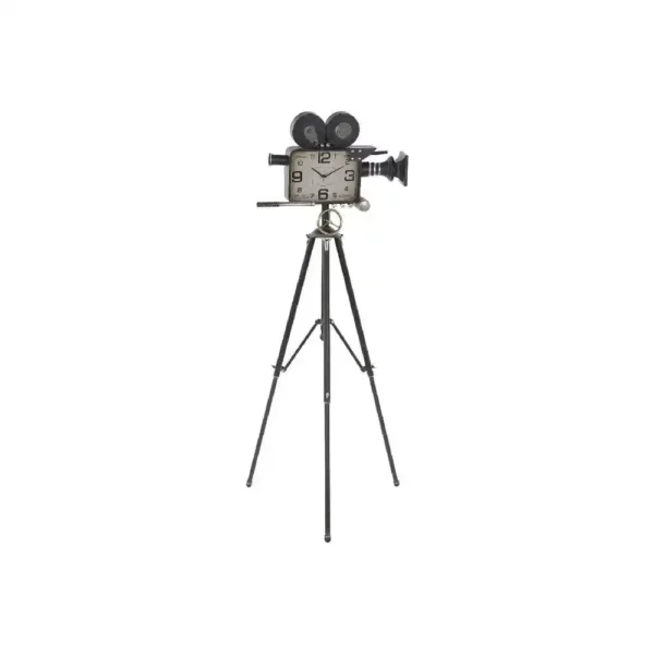 Montre dkd home decor cine camera cristal fer mdf bois 71 x 71 x 158 cm _2759. DIAYTAR SENEGAL - Où Choisir est un Acte d'Amour pour le Sénégal. Explorez notre boutique en ligne et choisissez des articles qui célèbrent la culture et l'artisanat du pays.