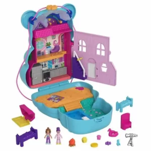 Playset Polly Pocket Surprise Ours Sac Sac Ours + 4 Ans. SUPERDISCOUNT FRANCE