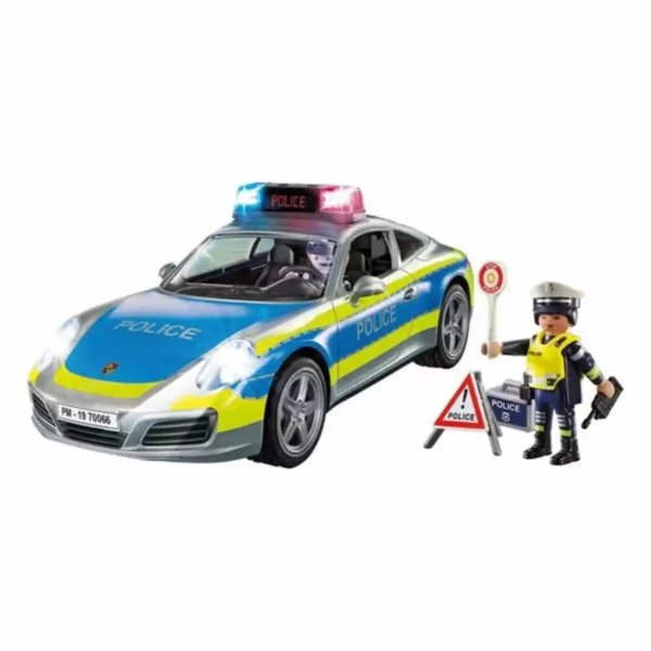 Playset Porsche 911 Carrera 4S Police Playmobil 70066 (36 pcs). SUPERDISCOUNT FRANCE