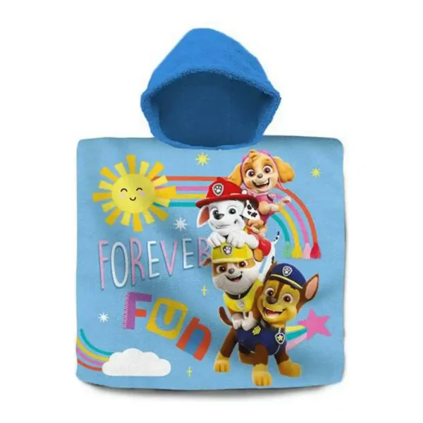 Poncho Paw Patrol Forever Fun (60 x 120 cm). SUPERDISCOUNT FRANCE