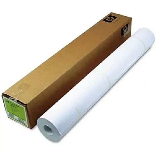 Rouleau de papier couché HP C6980A 91 m Blanc 98 g Couvert Noir. SUPERDISCOUNT FRANCE