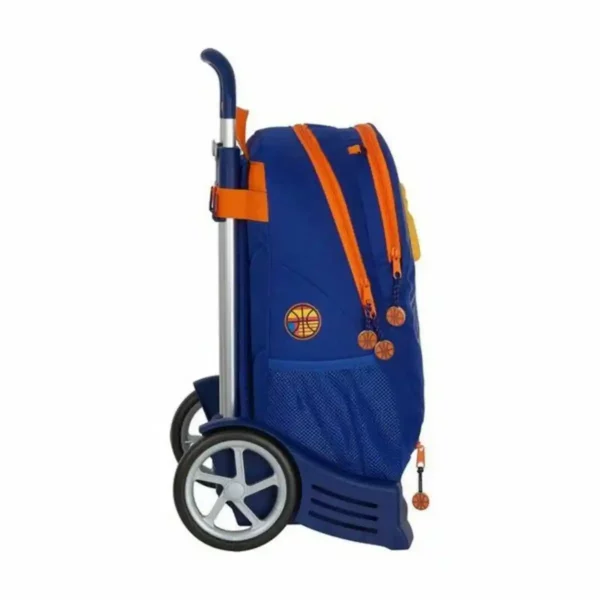 Sac à dos scolaire à roulettes Evolution Valencia Basket. SUPERDISCOUNT FRANCE