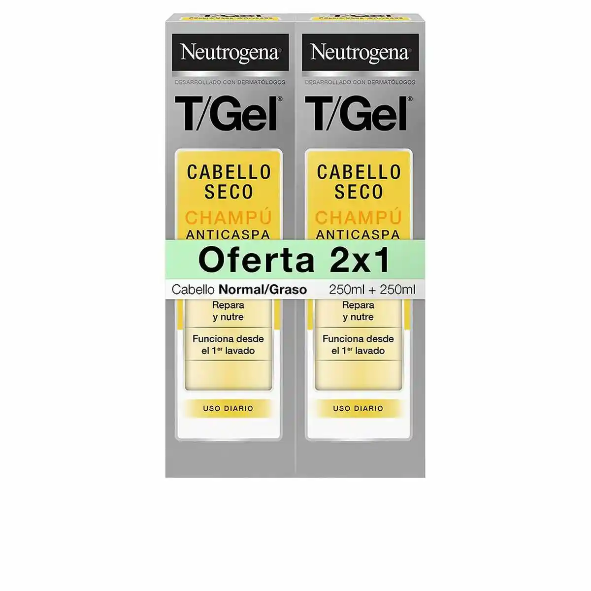 Shampooing antipelliculaire neutrogena t gel 2 x 250 ml _5447. DIAYTAR SENEGAL - Votre Source de Découvertes Shopping. Naviguez à travers nos catégories et découvrez des articles qui vous surprendront et vous séduiront.