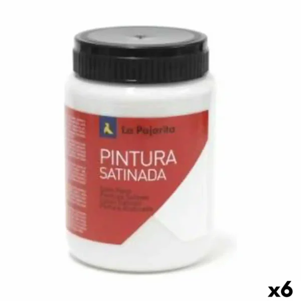 Tempera La Pajarita L-19 Gris Satiné École (35 ml) (6 Unités). SUPERDISCOUNT FRANCE