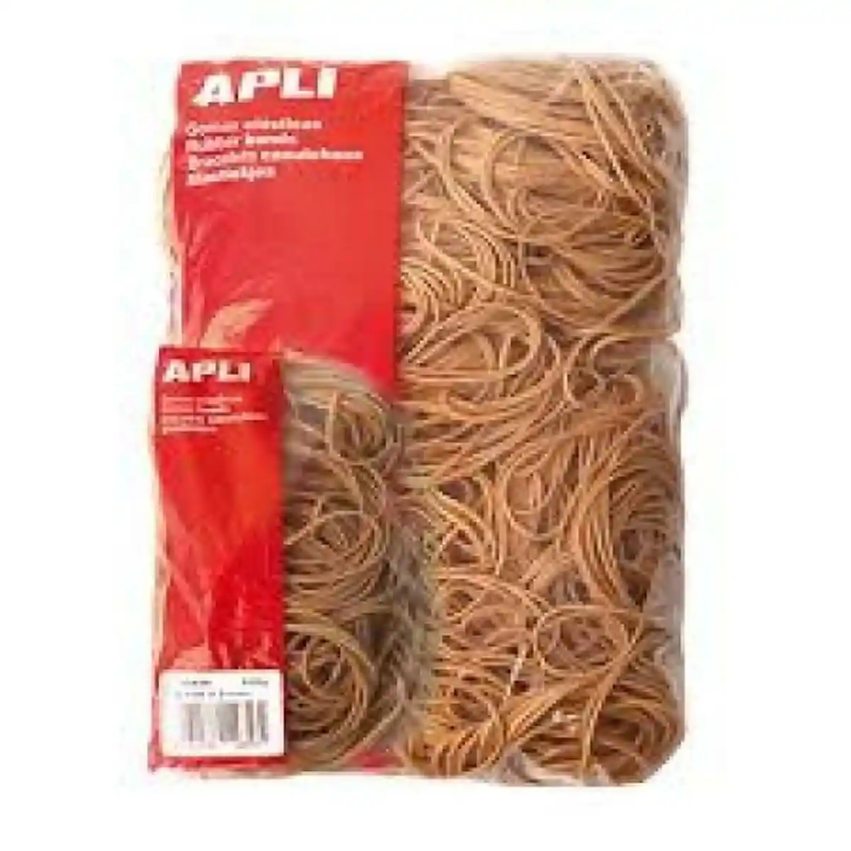 Bandes élastiques Apli 1 kg 200 x 3 mm. SUPERDISCOUNT FRANCE