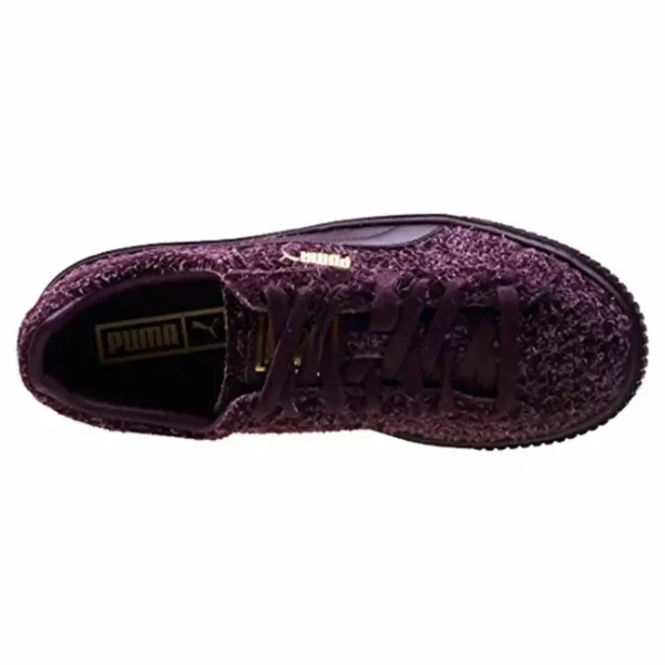 Baskets de sport pour femme Puma Suede Platform Eletal Violet. SUPERDISCOUNT FRANCE