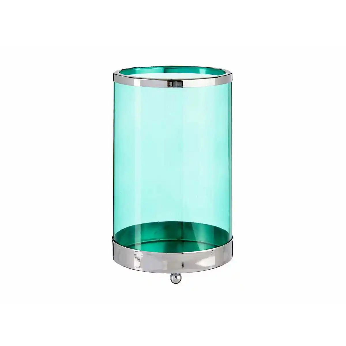 Bougeoir cylindre metallique bleu argente verre 12 2 x 19 5 x 12 2 cm _4811. Bienvenue chez DIAYTAR SENEGAL - Où Choisir est un Voyage. Plongez dans notre plateforme en ligne pour trouver des produits qui ajoutent de la couleur et de la texture à votre quotidien.