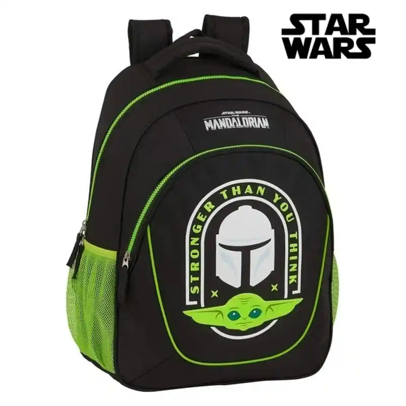 Cartable The Mandalorian M391 Noir Vert. SUPERDISCOUNT FRANCE