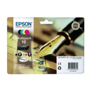Cartouche d'encre compatible Epson Multipack T16 Jaune Noir Cyan Magenta. SUPERDISCOUNT FRANCE