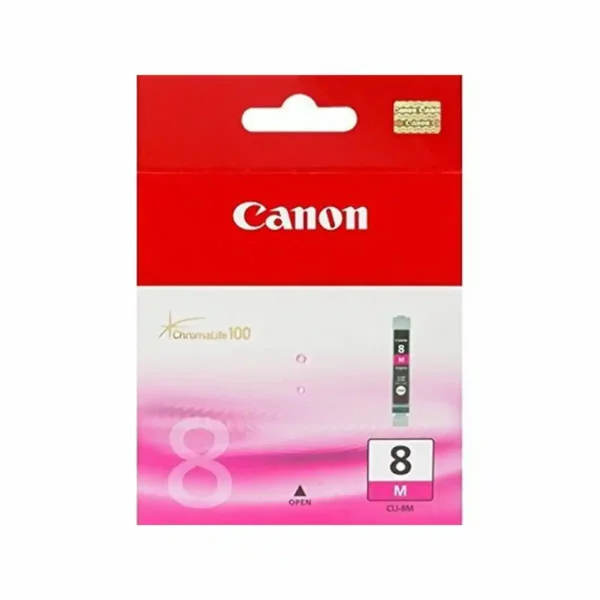 Cartouche d'encre d'origine Canon CLI-8 Magenta. SUPERDISCOUNT FRANCE