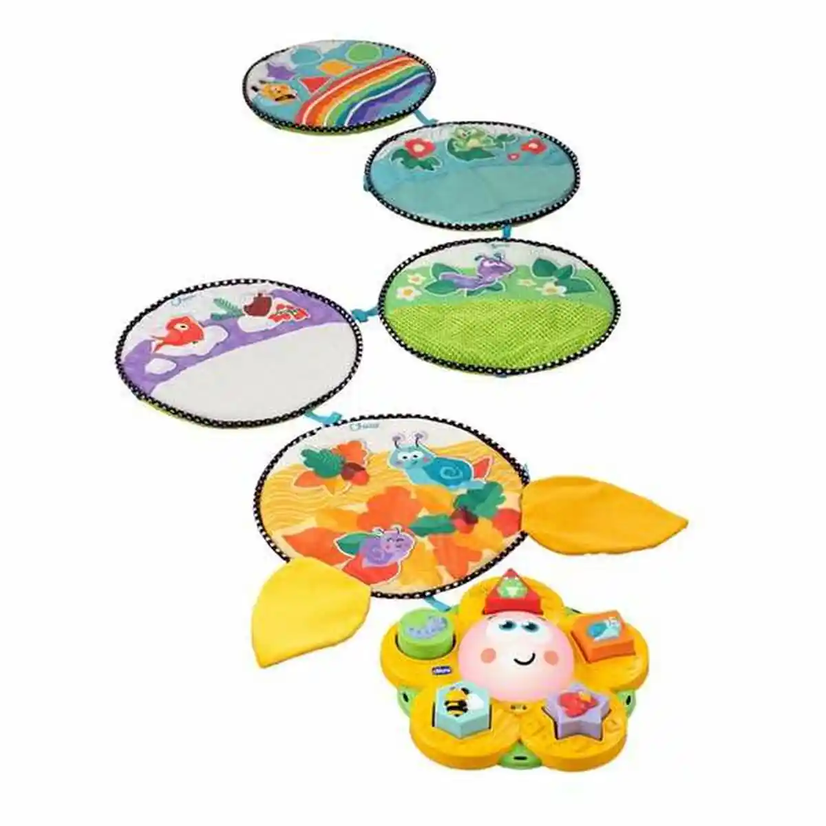 Centre d'activités Chicco Sound Lights Différentes textures pour stimuler bébé Nappe. SUPERDISCOUNT FRANCE
