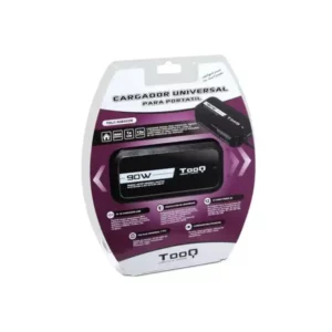 Chargeur pour ordinateur portable TooQ TQLC-90BS02M 90W 12 connecteurs Noir. SUPERDISCOUNT FRANCE
