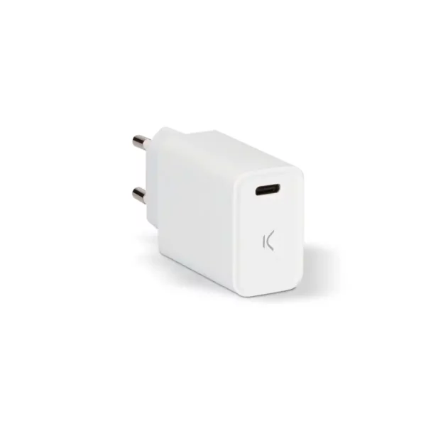 Chargeur Usb Iphone KSIX Compatible Apple Blanc. SUPERDISCOUNT FRANCE