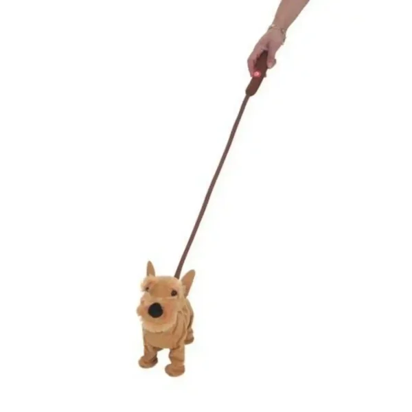 Chien en peluche animé par le mouvement (26 cm). SUPERDISCOUNT FRANCE