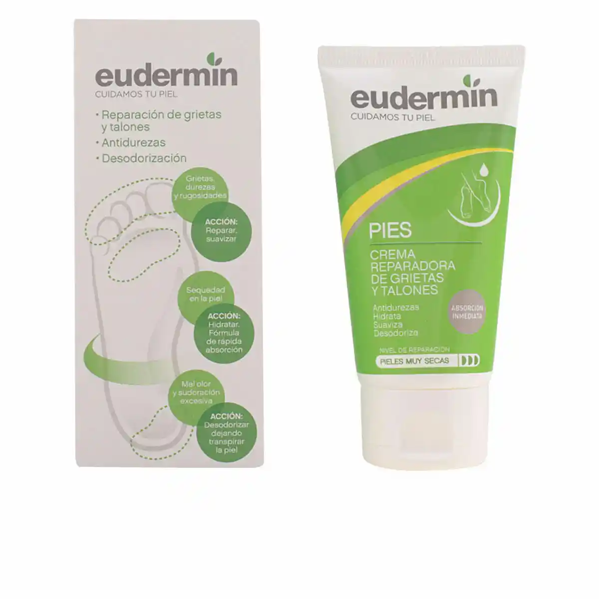 Creme pieds hydratante eudermin 100 ml _2349. Bienvenue chez DIAYTAR SENEGAL - Votre Porte d'Accès à la Diversité. Découvrez notre boutique en ligne et choisissez parmi une pléthore d'articles qui célèbrent la richesse culturelle du Sénégal et au-delà.
