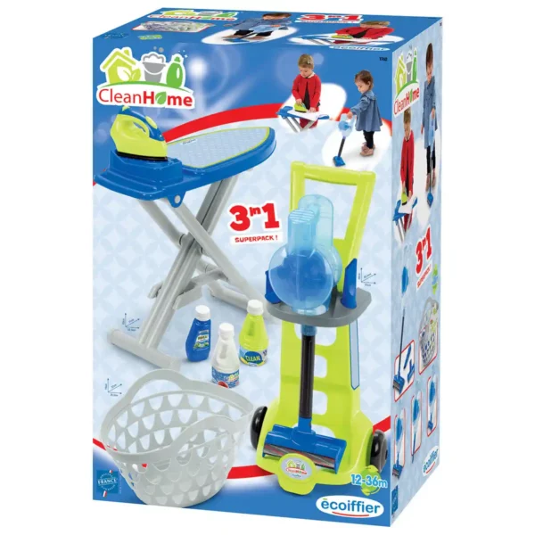 Kit de Nettoyage & Rangement Ecoiffier Clean Home Toys. SUPERDISCOUNT FRANCE