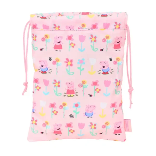 Lunchbox Peppa Pig S'amuser Sack (20 x 25 cm). SUPERDISCOUNT FRANCE