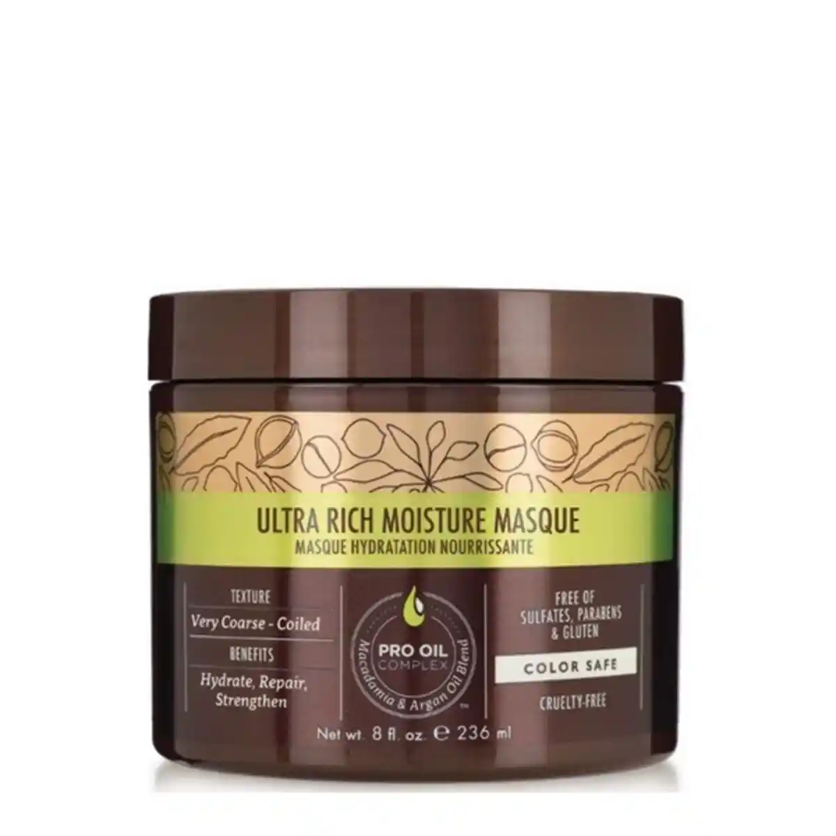 Masque capillaire reparateur ultra riche macadamia 236 ml _3407. DIAYTAR SENEGAL - Où Choisir est un Plaisir Responsable. Parcourez notre catalogue et choisissez des produits qui incarnent notre engagement envers des pratiques durables et éthiques.