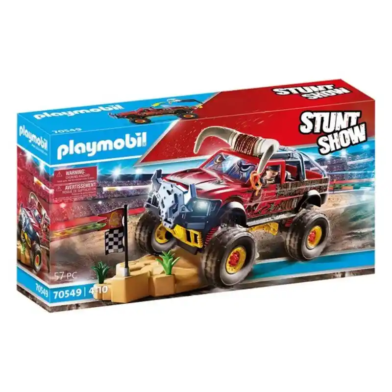 Monster Truck Horned Playmobil 70549 (57 pcs). SUPERDISCOUNT FRANCE