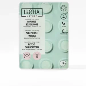 Patchs iroha sos anti acne 18 unites_4827. DIAYTAR SENEGAL - Là où Chaque Produit a son Propre Éclat. Explorez notre boutique en ligne et trouvez des articles qui ajoutent de la brillance à votre quotidien.