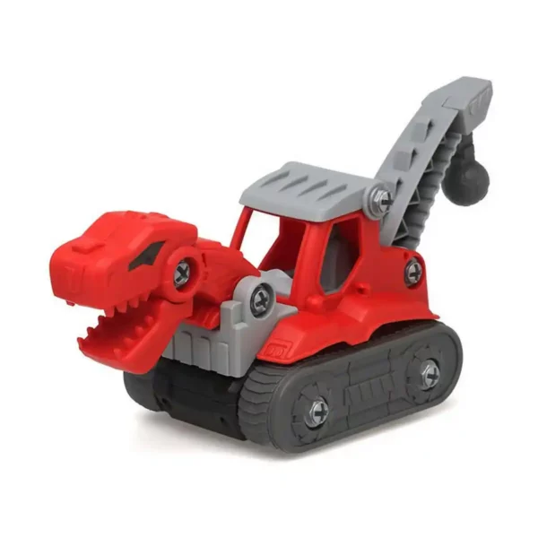 Petite voiture Dinosaure Rouge. SUPERDISCOUNT FRANCE