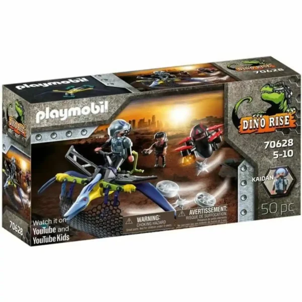 Playset Playmobil 70628 Ptéranodon et drone Dino-Rise. SUPERDISCOUNT FRANCE