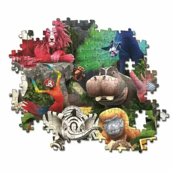 Puzzle à colorier Clementoni Safari + 6 ans 104 pièces. SUPERDISCOUNT FRANCE