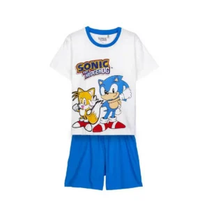 Pyjama Enfant Sonic Bleu. SUPERDISCOUNT FRANCE