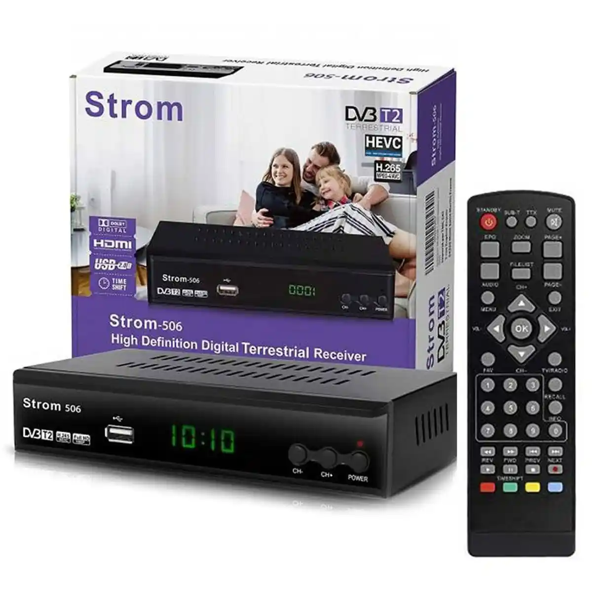 Récepteur Satellite Strom-506 M (Reconditionné B). SUPERDISCOUNT FRANCE