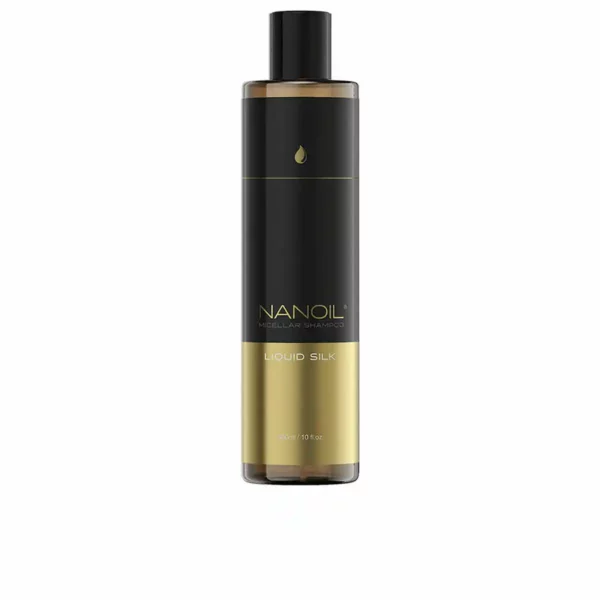 Shampooing micellaire nanoil silk frizz control 300 ml _5523. DIAYTAR SENEGAL - L'Art de Choisir, l'Art de S'émerveiller. Explorez notre boutique en ligne et choisissez des articles qui éveillent votre sens de l'émerveillement.