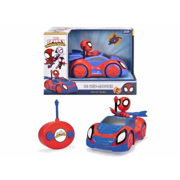 Voiture télécommandée Simba Spidey Web Crawler 2 pièces (21 x 34 x 18,5 cm). SUPERDISCOUNT FRANCE