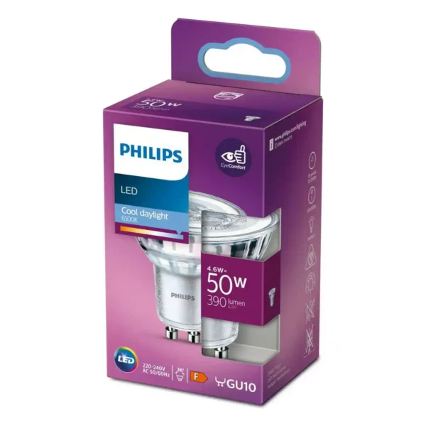 Ampoule led dichroique philips foco 4 6 w gu10 f 390 lm 6500 k _2089. DIAYTAR SENEGAL - Où Chaque Détail Compte. Parcourez nos produits soigneusement sélectionnés et choisissez des articles qui correspondent à votre style et à vos valeurs.