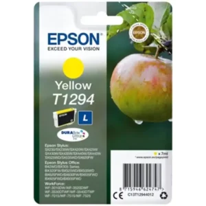 Cartouche d'encre compatible Epson T1294 7 ml Jaune. SUPERDISCOUNT FRANCE