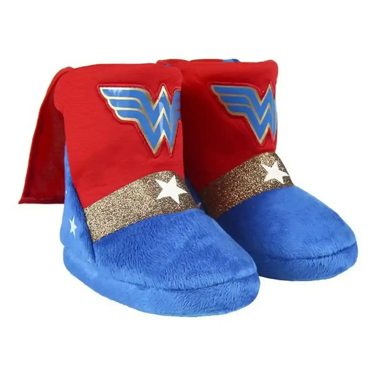 Chaussons de Maison Wonder Woman Rouge. SUPERDISCOUNT FRANCE