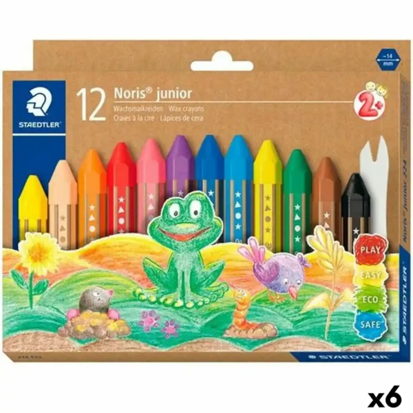 Crayons de couleur Staedtler Noris (6 Unités). SUPERDISCOUNT FRANCE