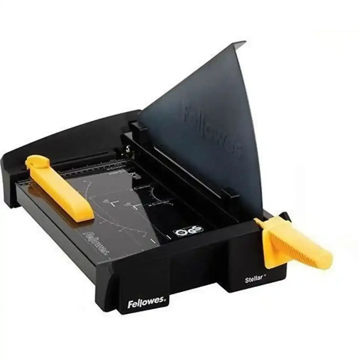 Guillotine Fellowes Stellar Black Metal A4. SUPERDISCOUNT FRANCE