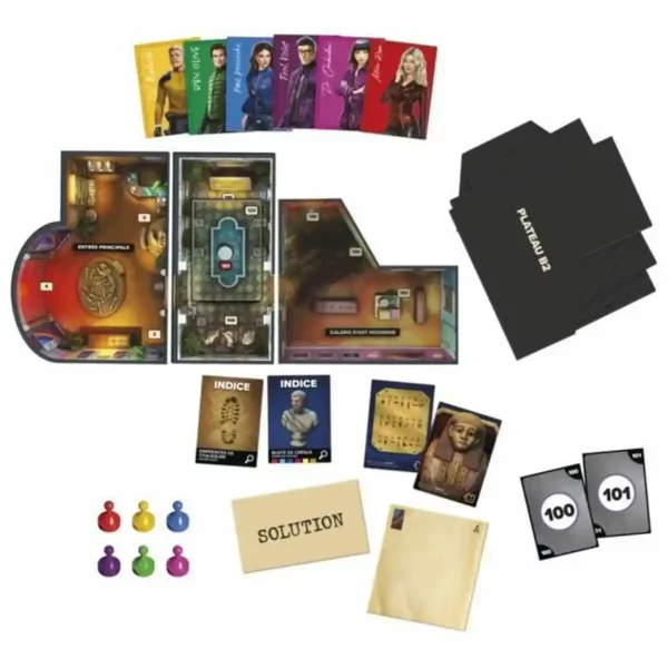 Jeu d'adresse Hasbro Cluedo Vol Au Musée (FR). SUPERDISCOUNT FRANCE