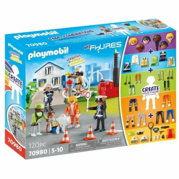 Playset Playmobil 70980 My Figures Rescue Mission. SUPERDISCOUNT FRANCE