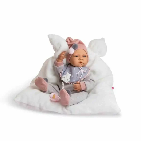 Poupée bébé Berjuan New Born 45 cm Gris. SUPERDISCOUNT FRANCE