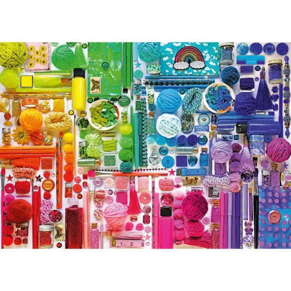 Puzzle Schmidt Spiele Couleurs de l'arc-en-ciel (1000 pièces). SUPERDISCOUNT FRANCE