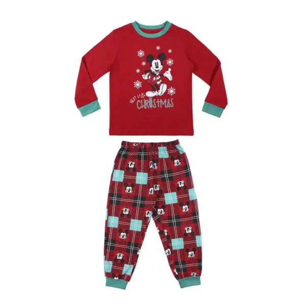 Pyjama Enfant Mickey Mouse Rouge. SUPERDISCOUNT FRANCE