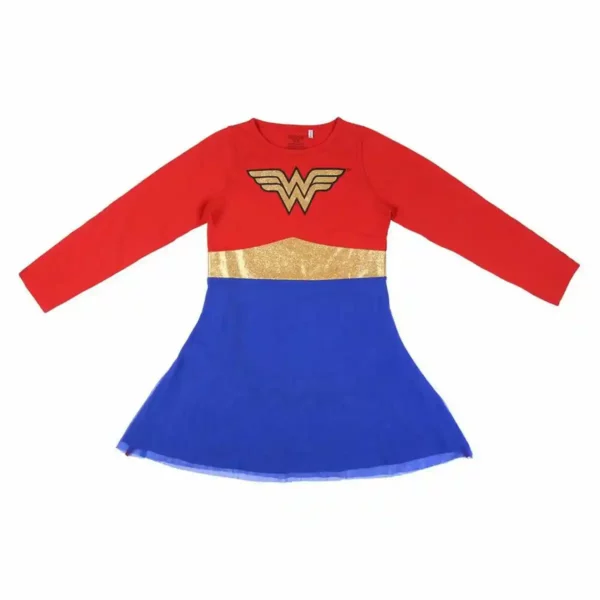 Robe Wonder Woman Rouge. SUPERDISCOUNT FRANCE