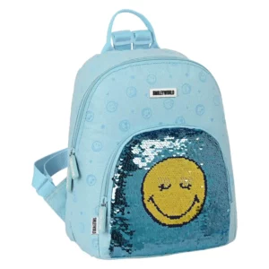 Sac à Dos Casual Smiley Little Dreamer Bleu Clair. SUPERDISCOUNT FRANCE