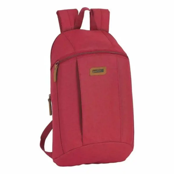 Sac à dos décontracté Safta Maroon. SUPERDISCOUNT FRANCE