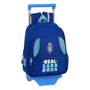 Sac à dos scolaire à roulettes 705 Real Zaragoza (27 x 10 x 67 cm). SUPERDISCOUNT FRANCE