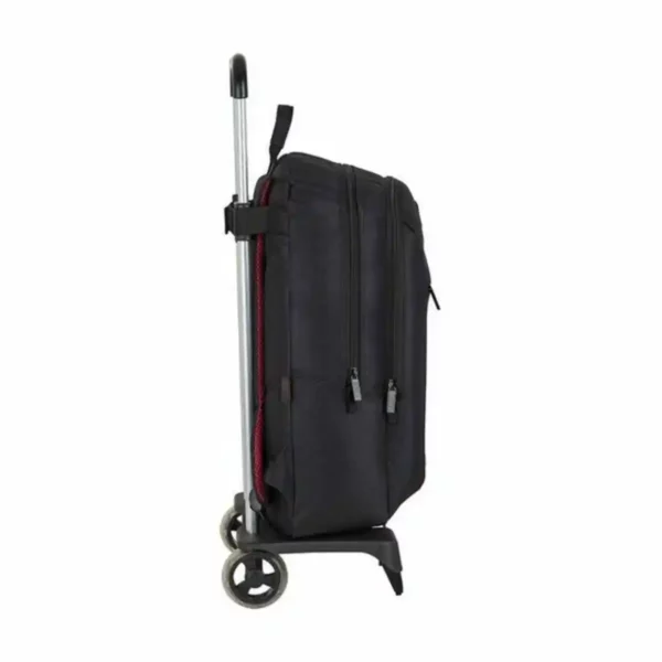 Sac à dos scolaire à roulettes 905 F.C. Barcelona Black. SUPERDISCOUNT FRANCE