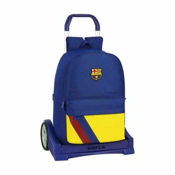 Sac à dos scolaire à roulettes Evolution F.C. Barcelone. SUPERDISCOUNT FRANCE